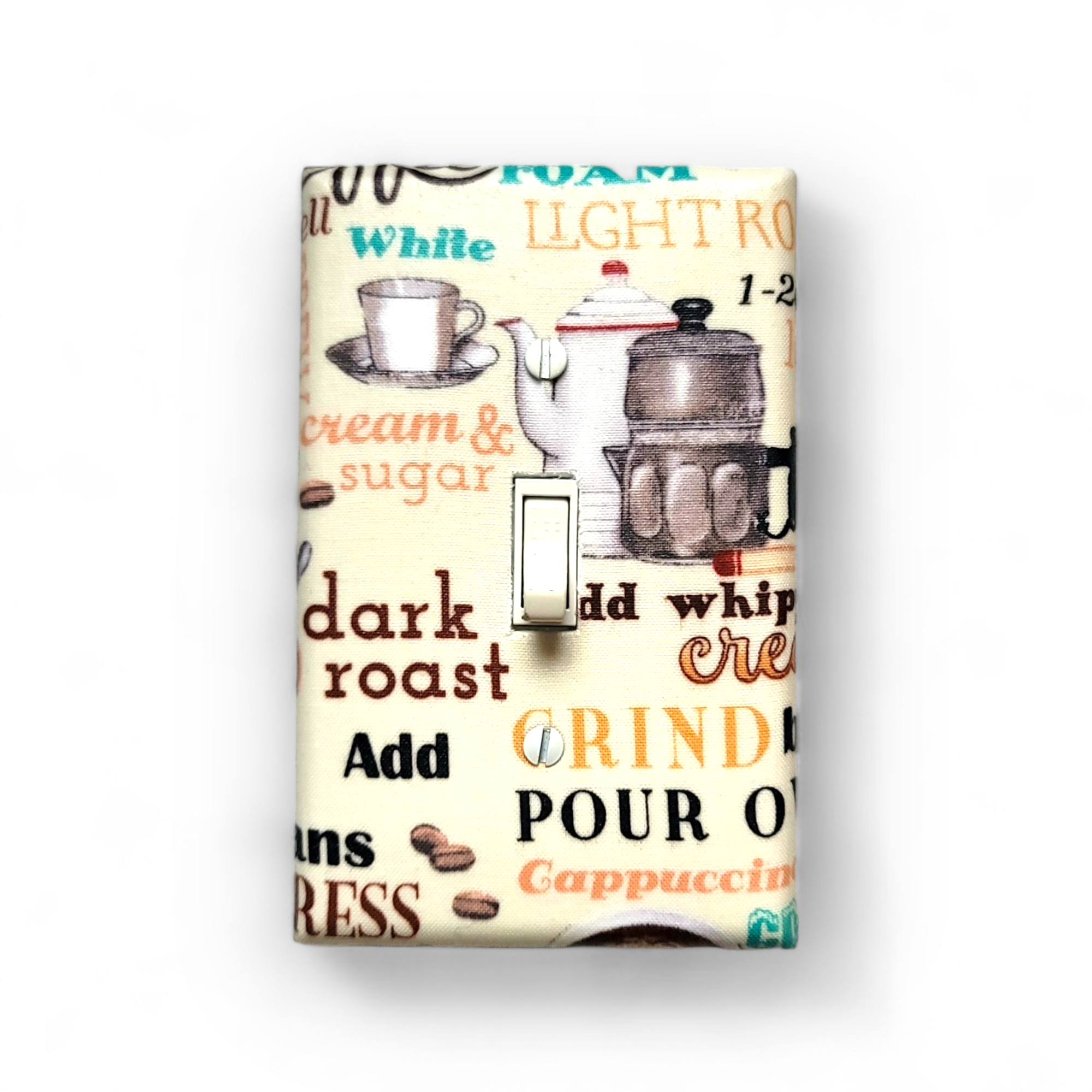 Brewing Coffee Light Switch Covers