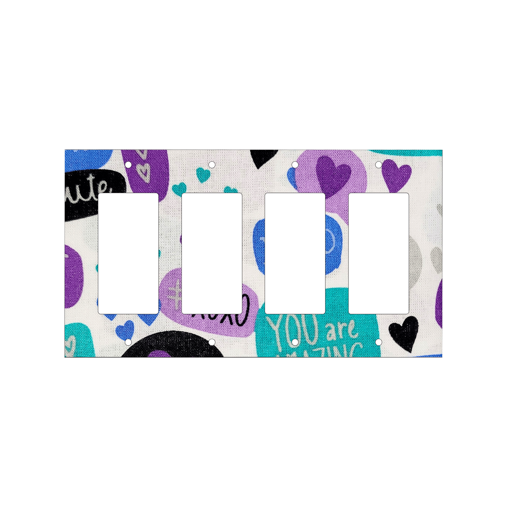XOXO Affirmation Switch Cover