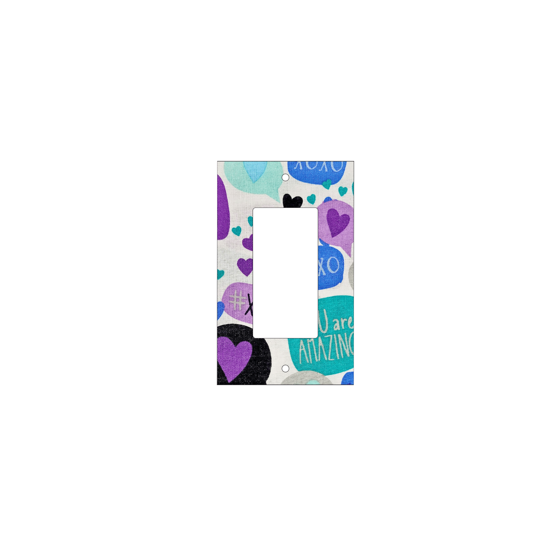 XOXO Affirmation Switch Cover