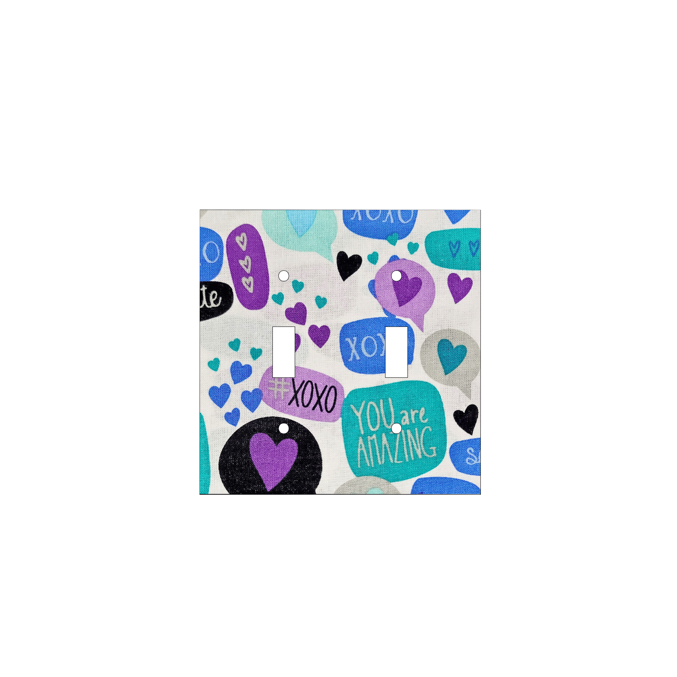 XOXO Affirmation Switch Cover