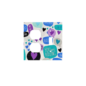 XOXO "Heart"felt Vibes Convos Switch Cover