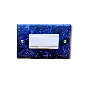 Blue Hair Tools Switch Cover | Afrocentric Styling Cultural Art