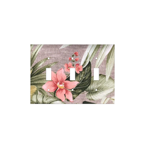 Tropical Serenity | Botanical Light Switch Cover