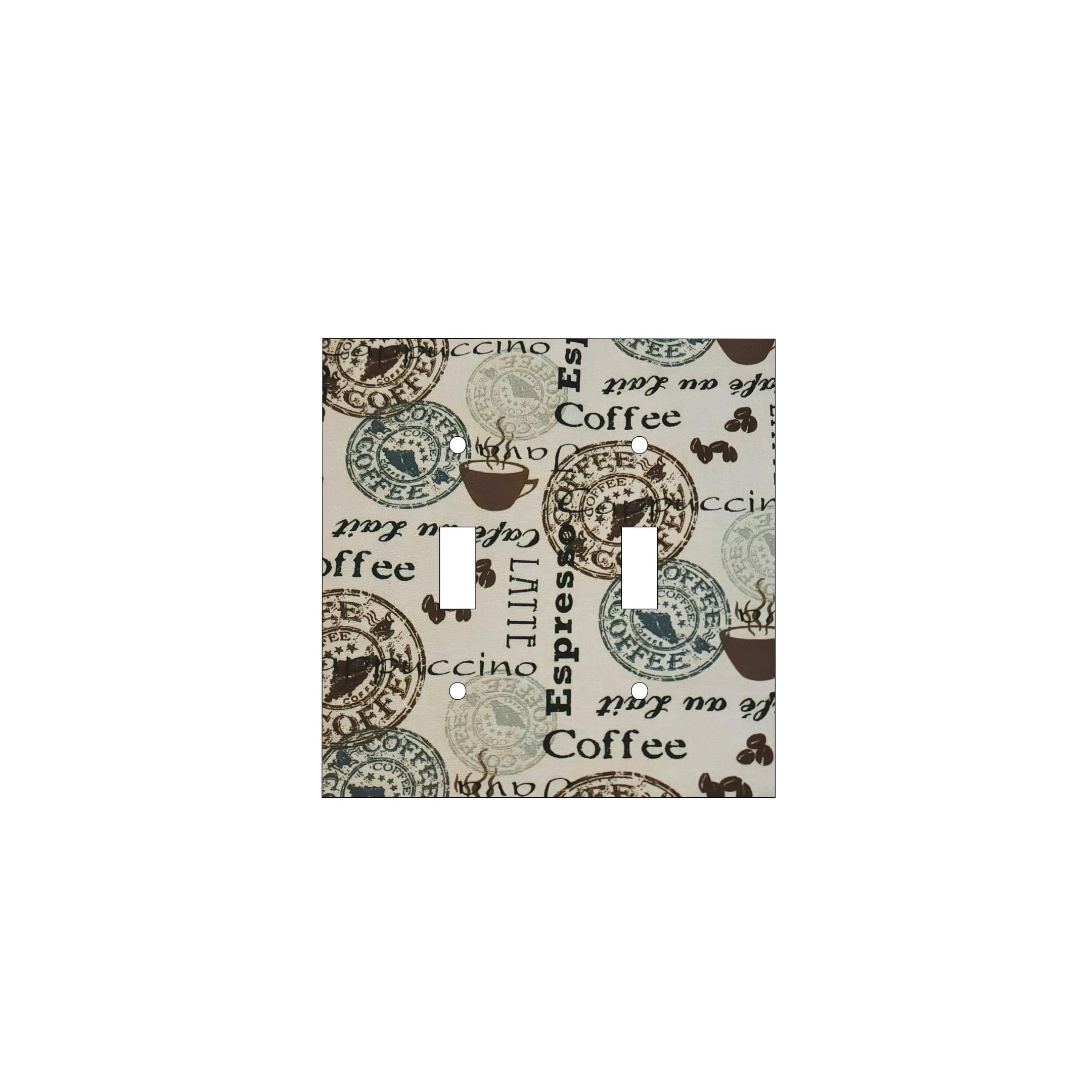 Vintage Café Postcard Decorative Switch Cover Collection | Coffee House Charm