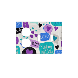 XOXO "Heart"felt Vibes Convos Switch Cover