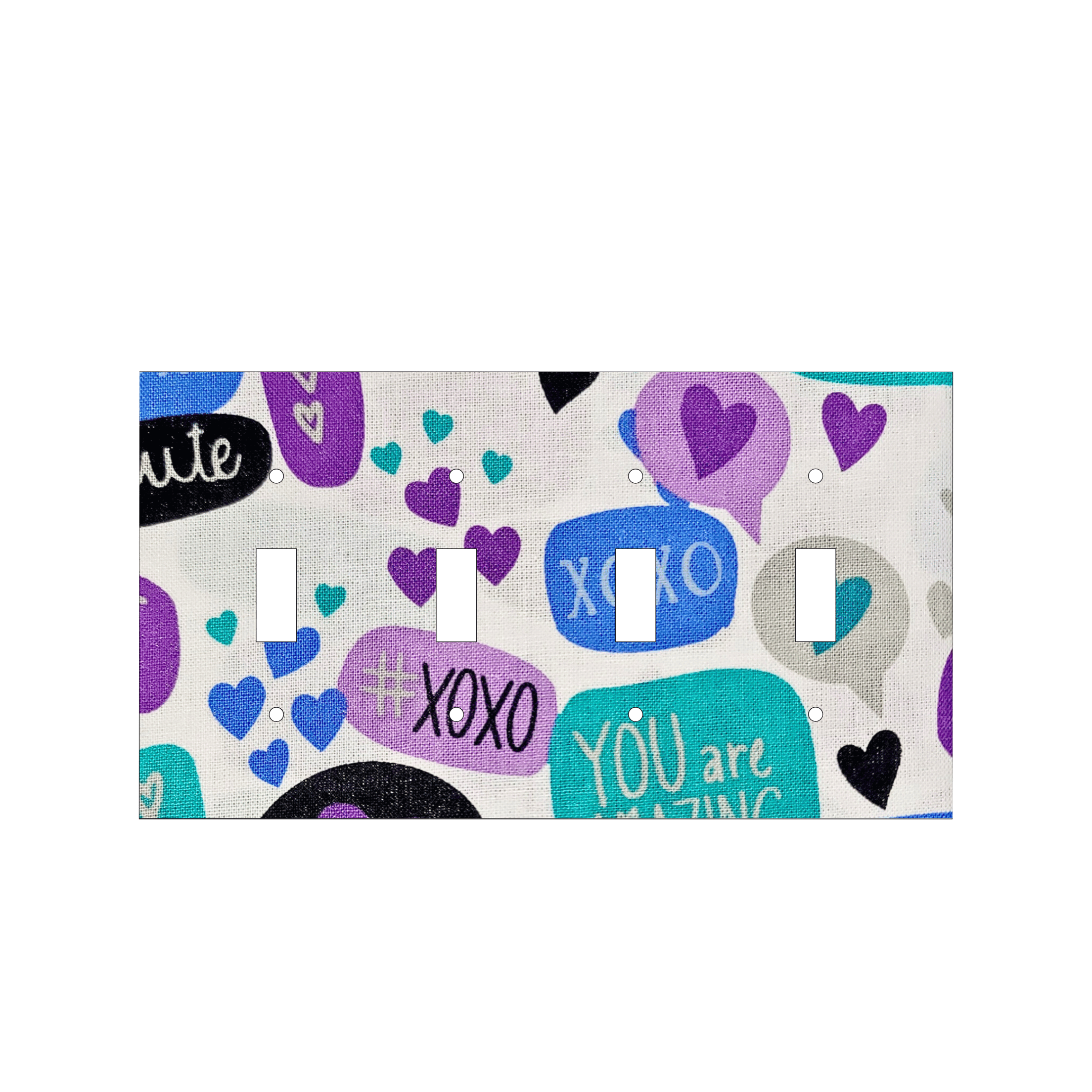 XOXO Affirmation Switch Cover