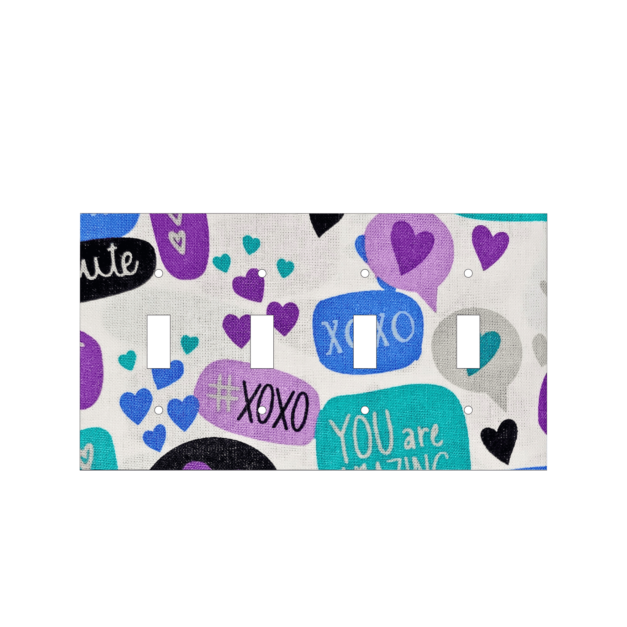 XOXO "Heart"felt Vibes Convos Switch Cover