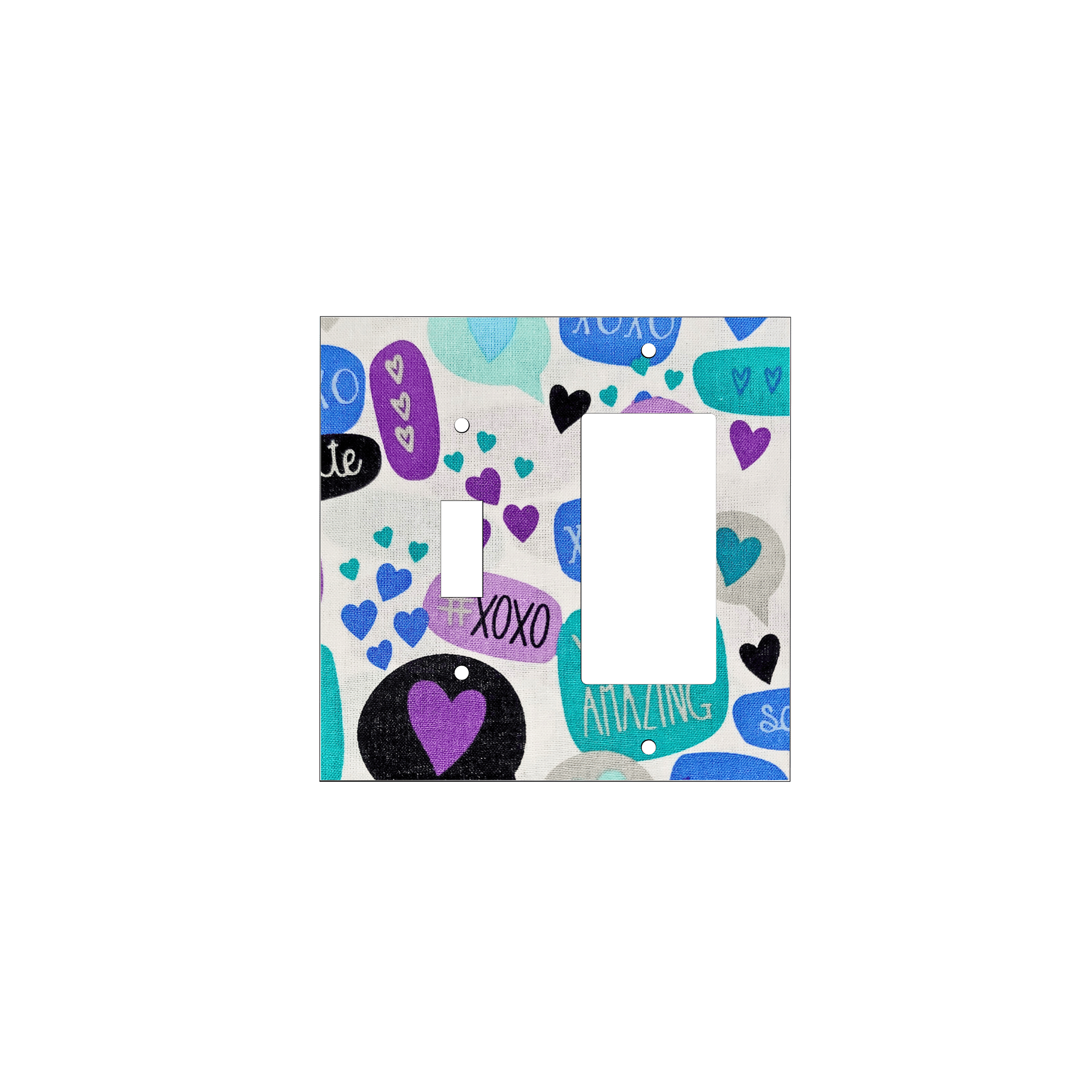 XOXO Affirmation Switch Cover