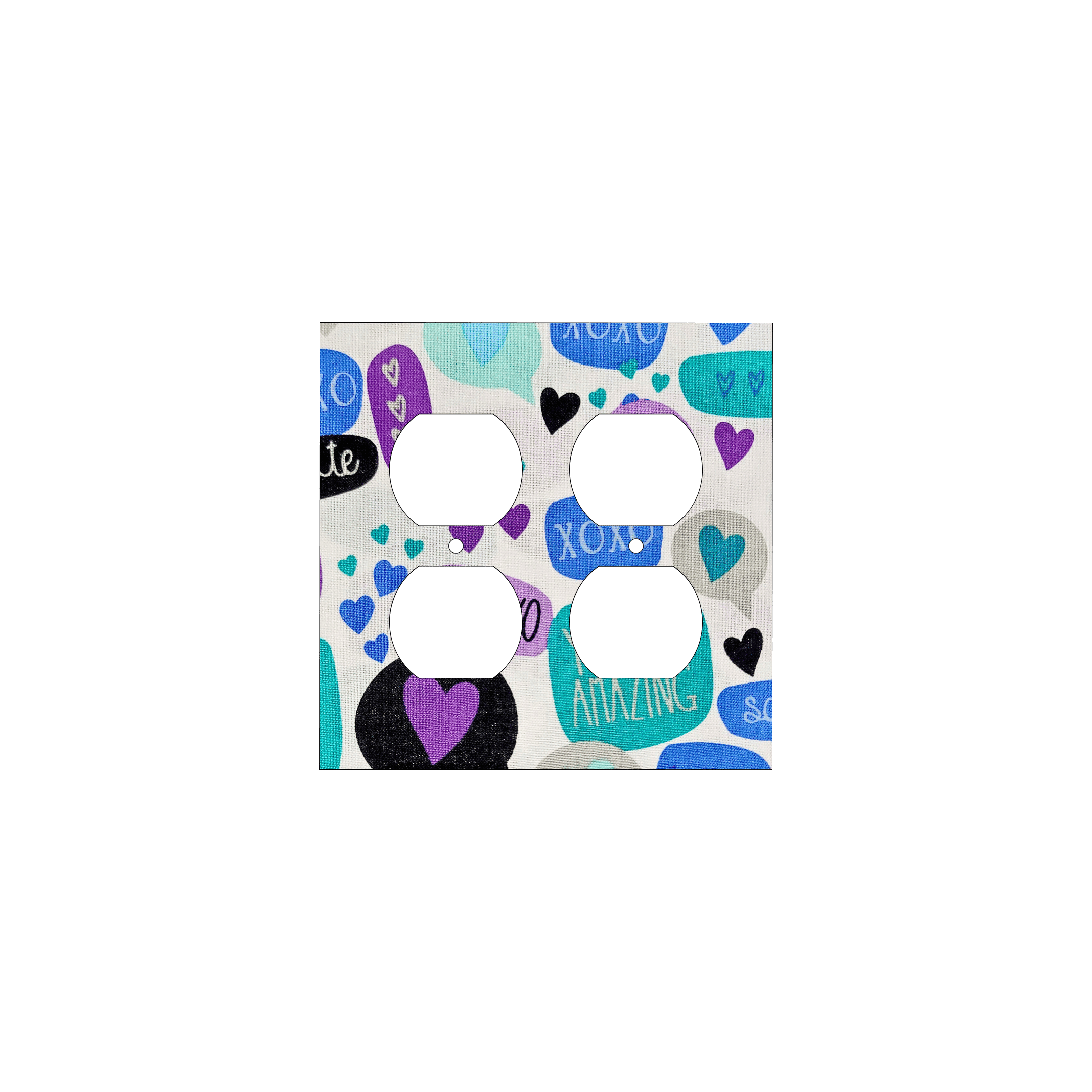 XOXO Affirmation Switch Cover
