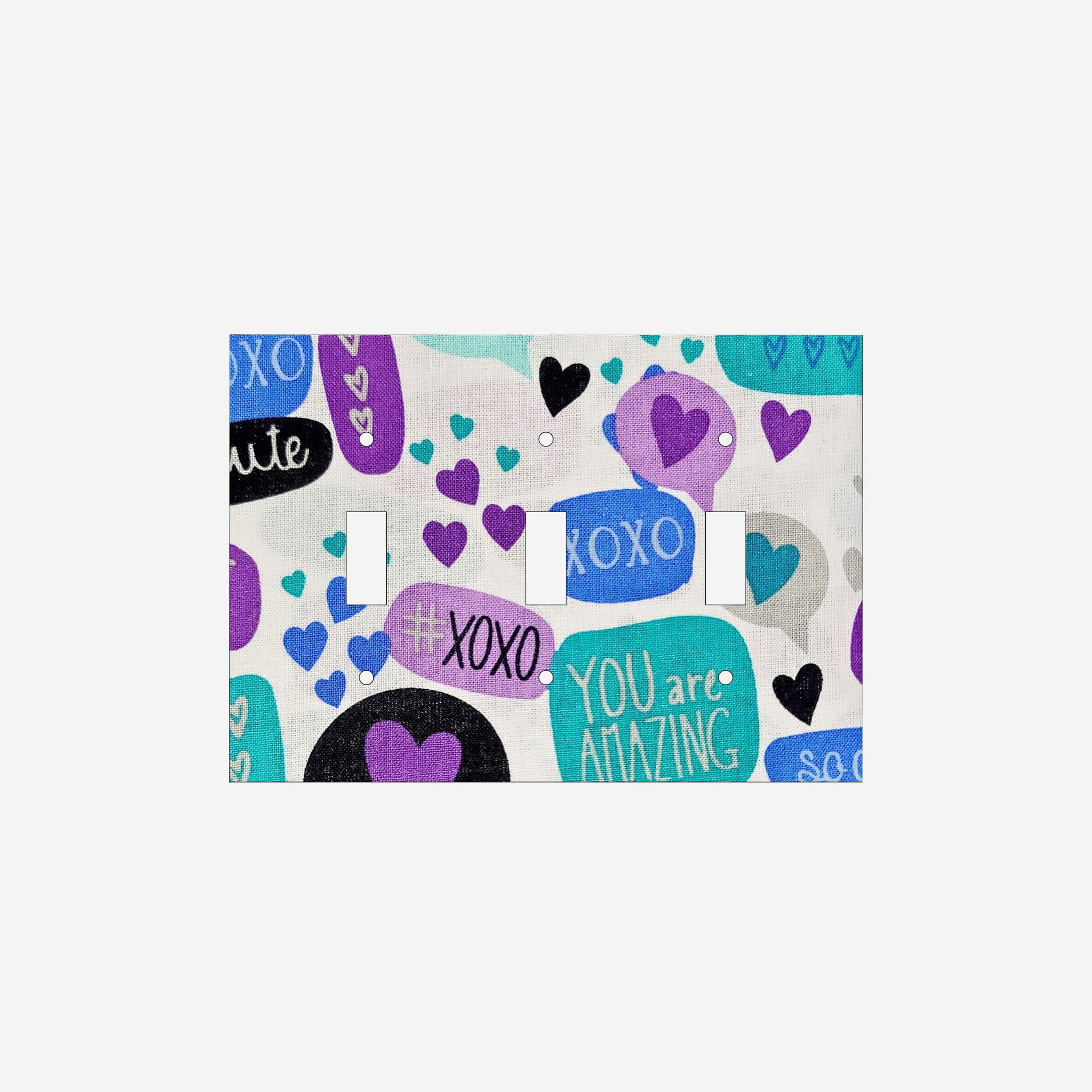 XOXO Affirmation Switch Cover