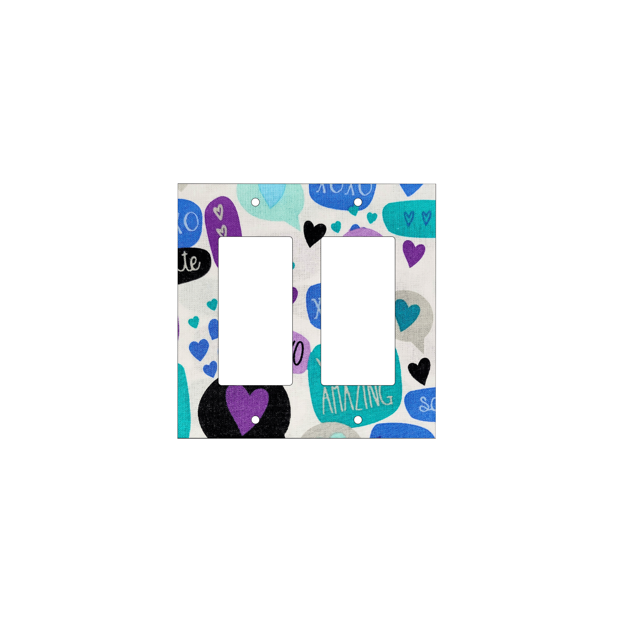XOXO Affirmation Switch Cover