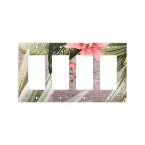 Tropical Serenity | Botanical Light Switch Cover