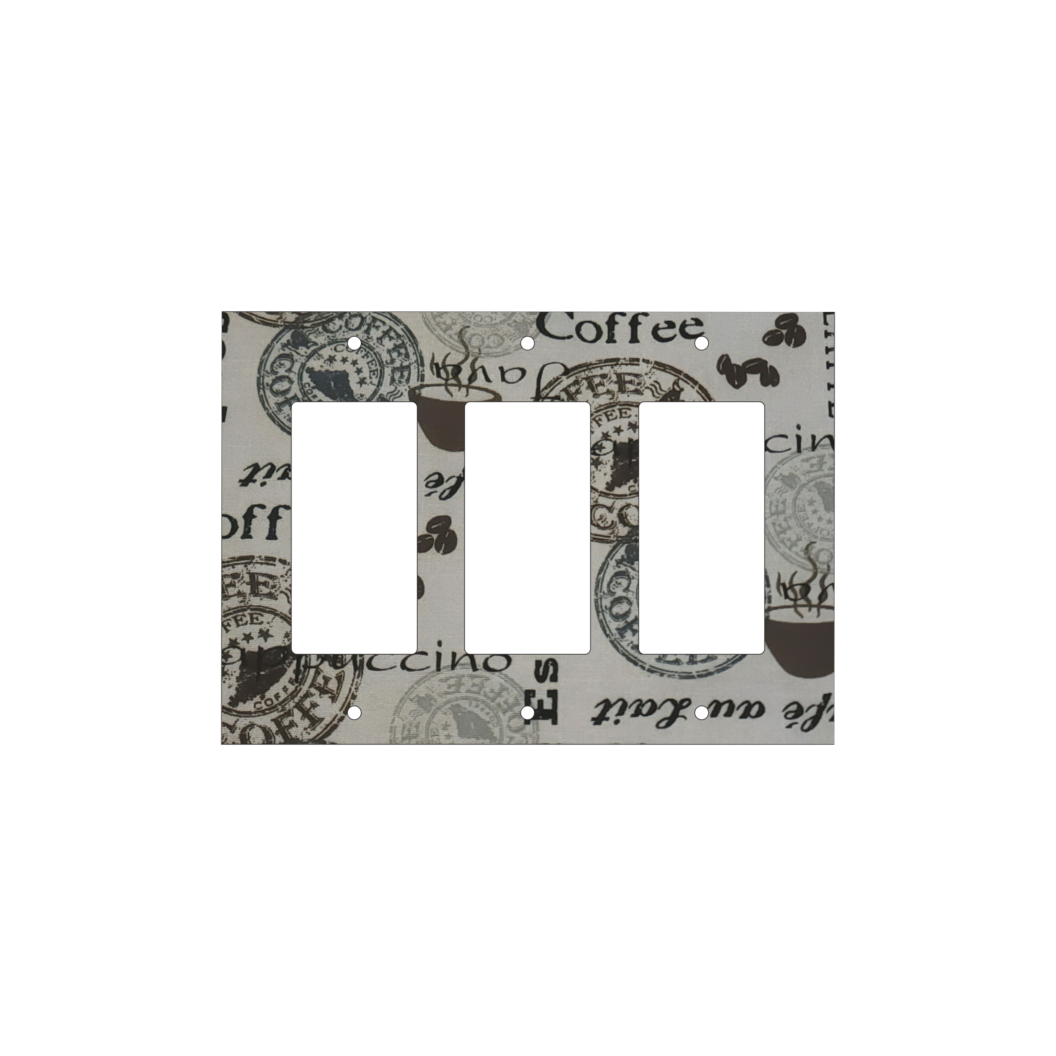 Vintage Café Postcard Decorative Switch Cover Collection | Coffee House Charm