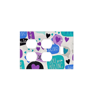 XOXO "Heart"felt Vibes Convos Switch Cover