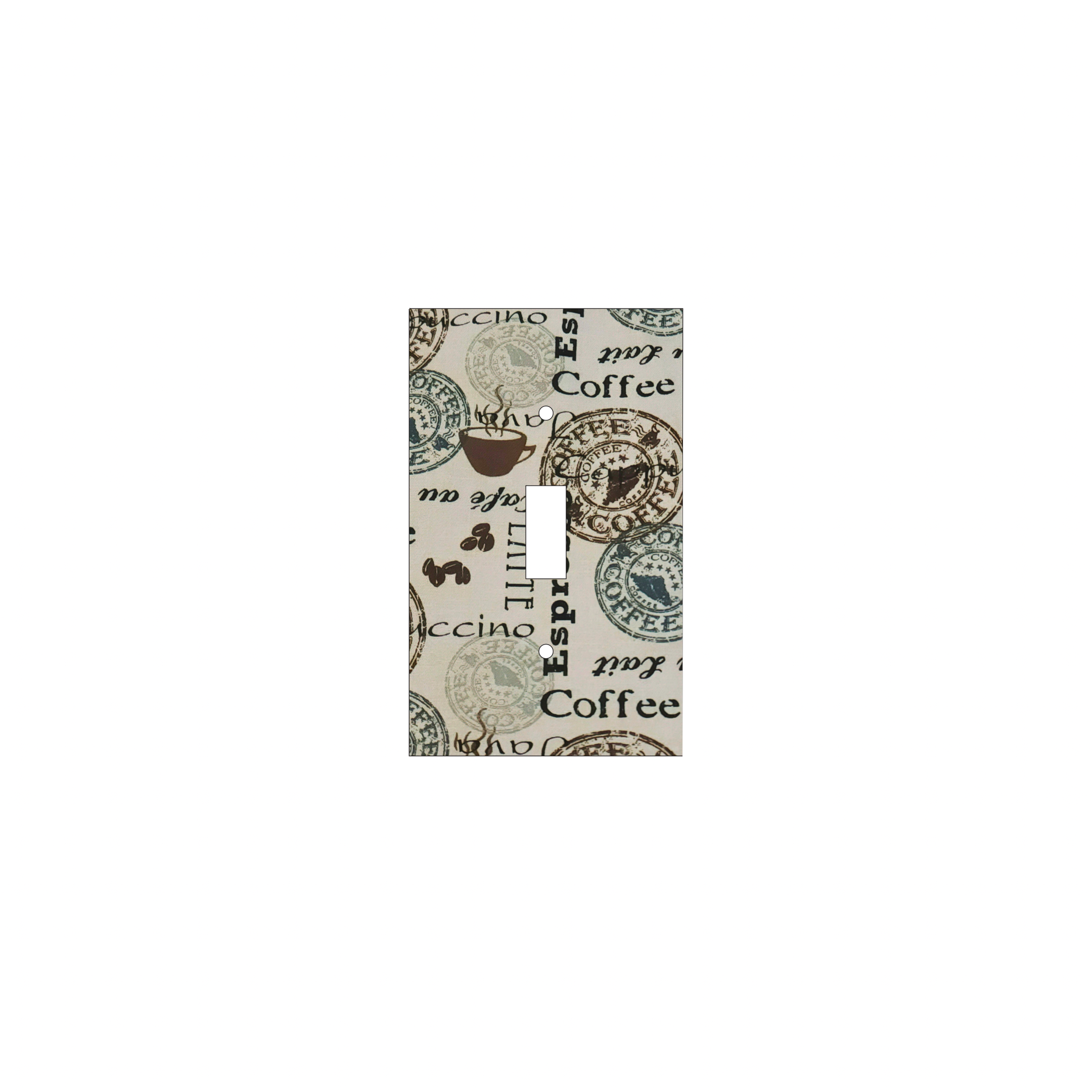 Vintage Café Postcard Decorative Switch Cover Collection | Coffee House Charm