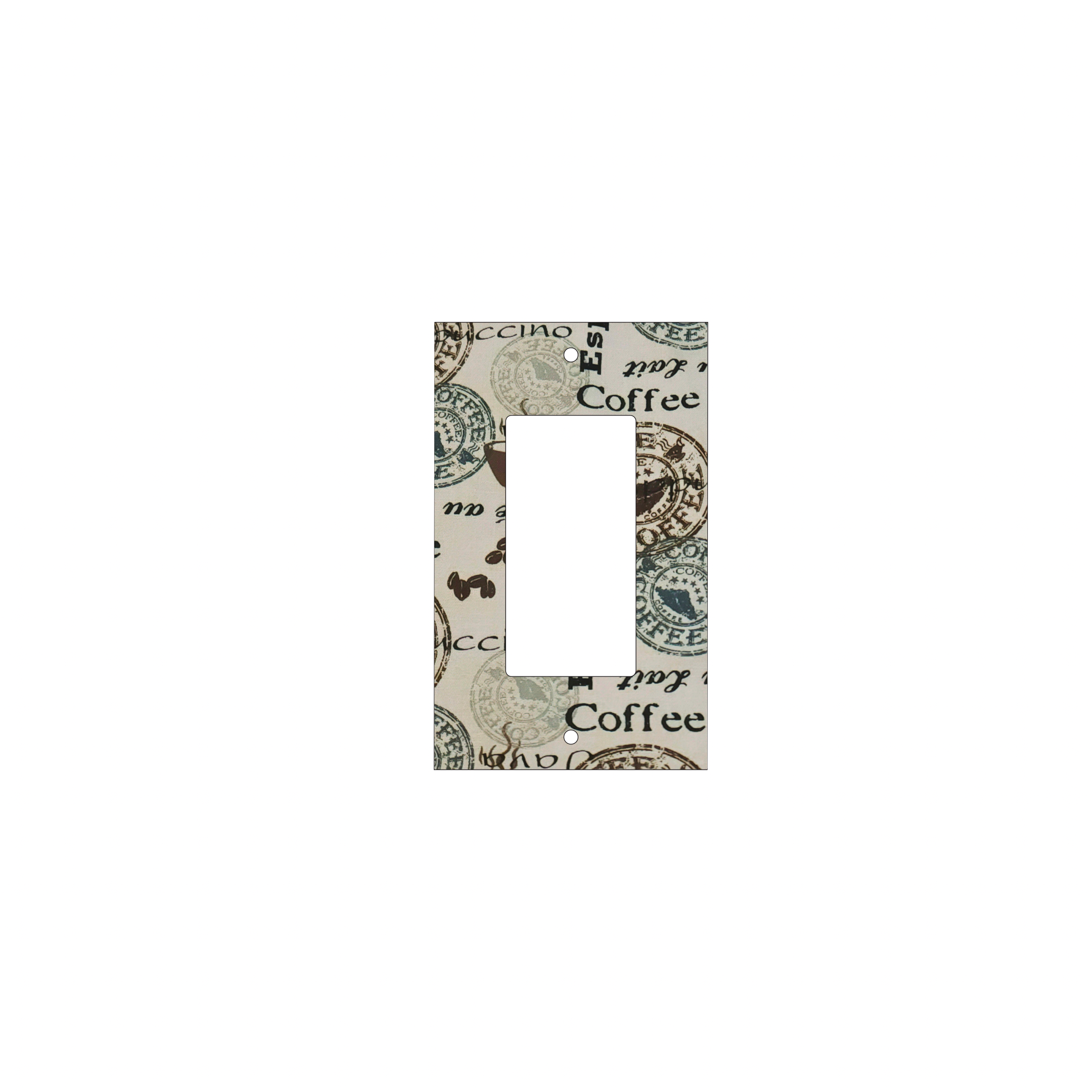 Vintage Café Postcard Decorative Switch Cover Collection | Coffee House Charm