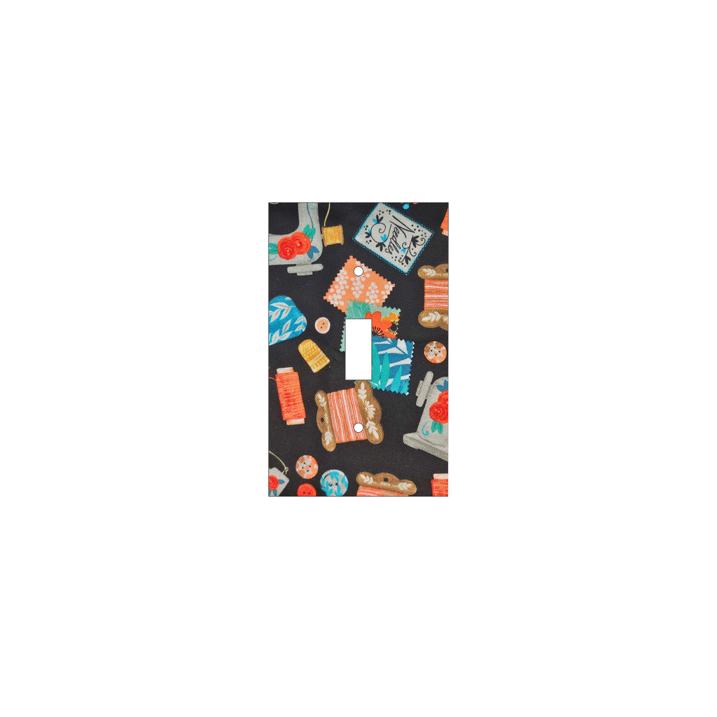 Stitch & Thread Fabric Decorative Switch Cover