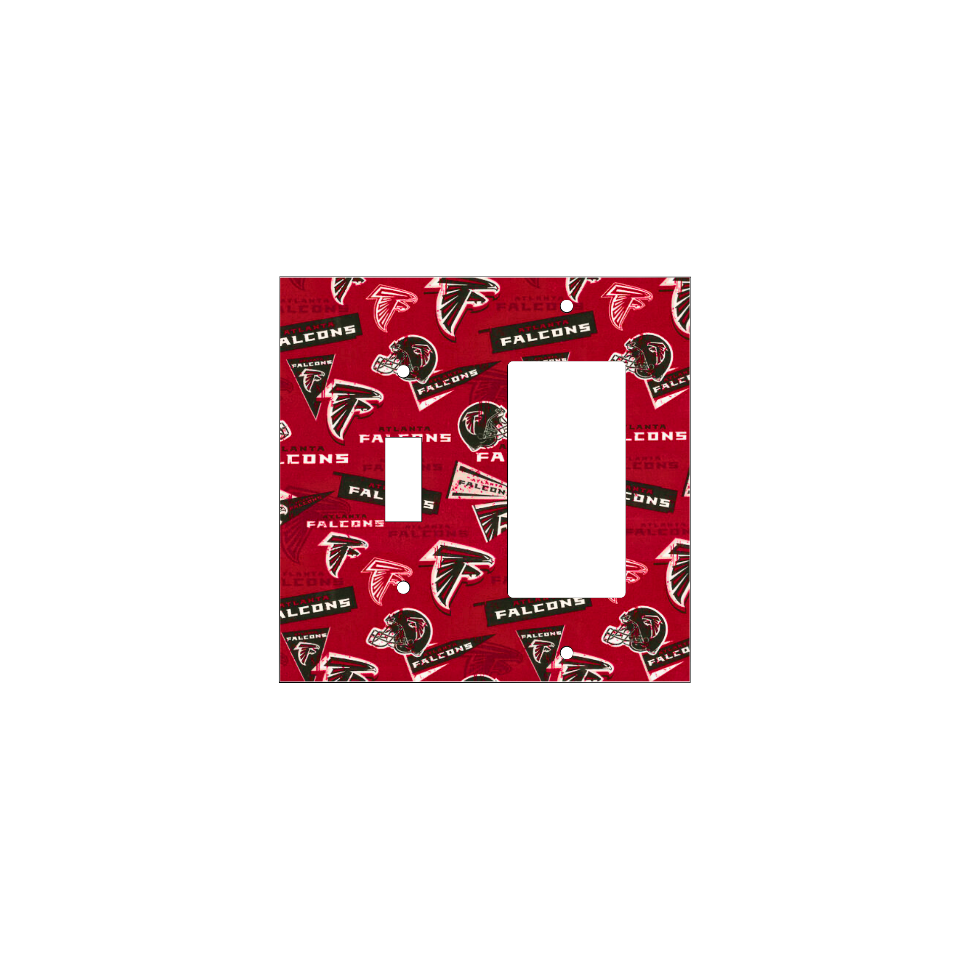 Atlanta Brotherhood Red Zone Switch Cover