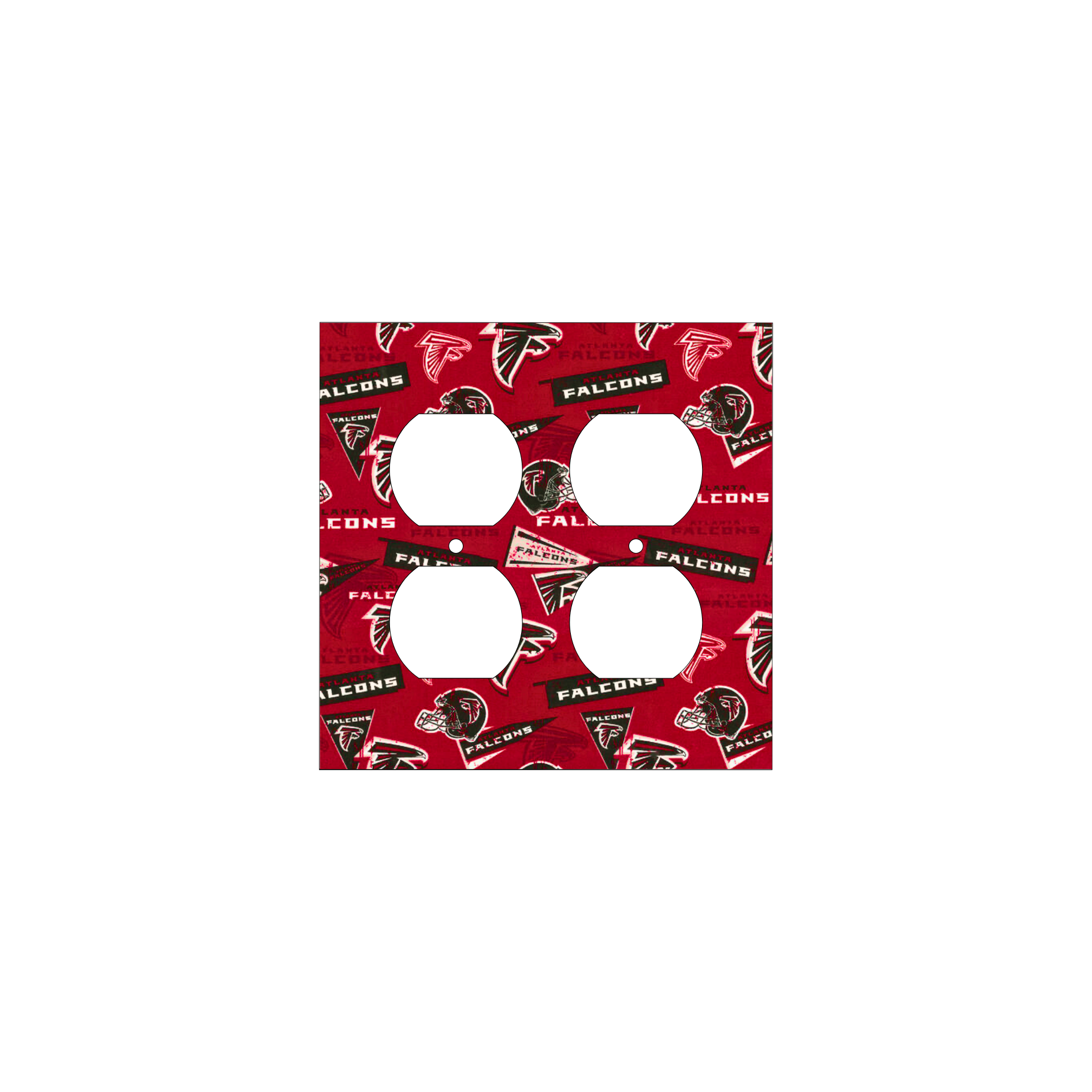Atlanta Brotherhood Red Zone Switch Cover