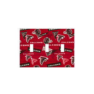 Rise Up in Style | Red Atlanta Falcons Switchplate | Kustom Kreationz