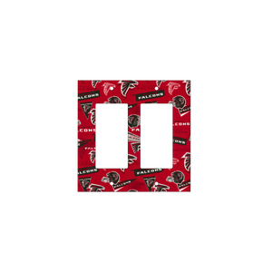 Rise Up in Style | Red Atlanta Falcons Switchplate | Kustom Kreationz