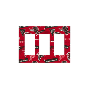 Rise Up in Style | Red Atlanta Falcons Switchplate | Kustom Kreationz