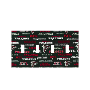 Soulful NFL Black Atlanta Falcons Flair Light Switch Cover