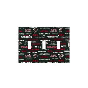 Soulful NFL Black Atlanta Falcons Flair Light Switch Cover