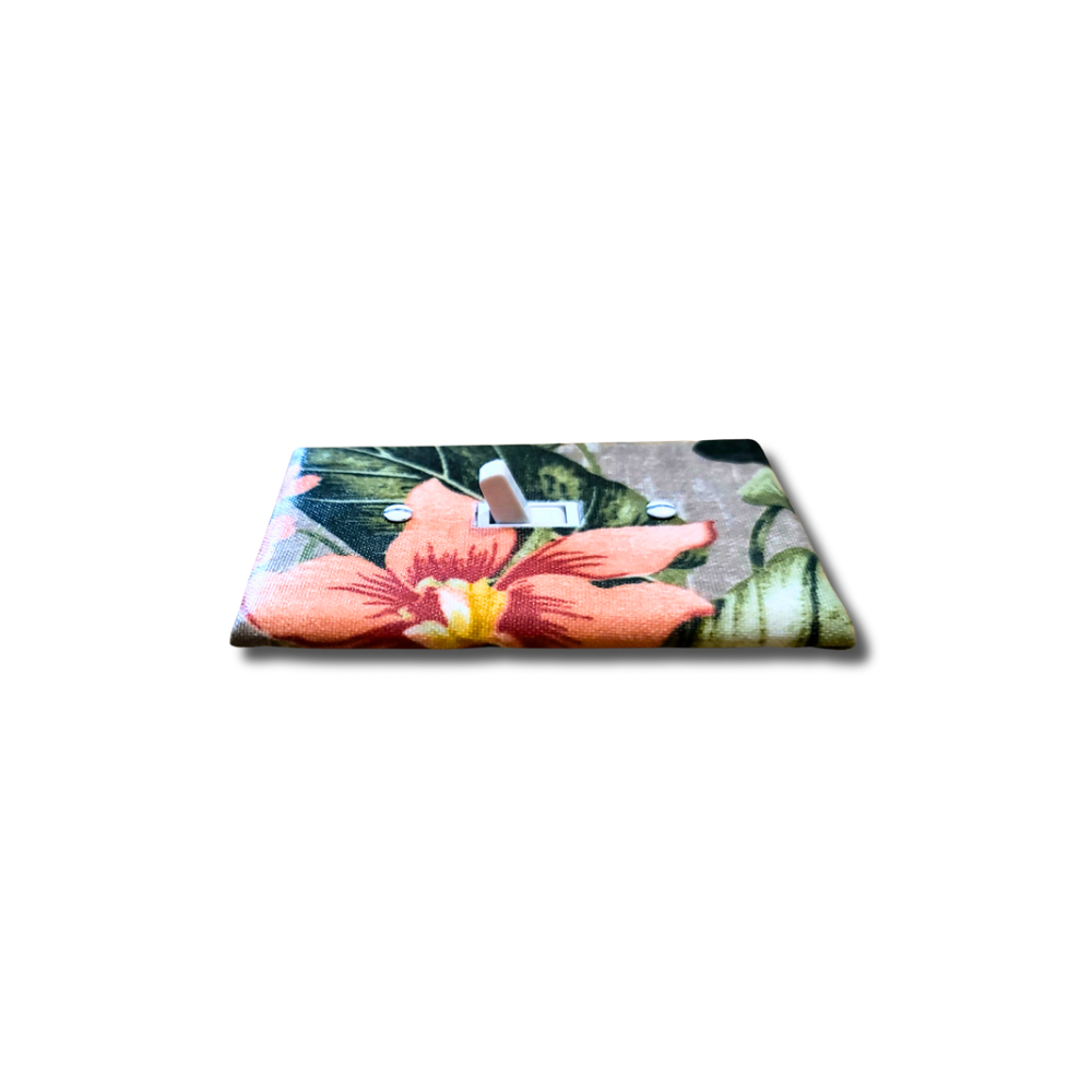 Tropical Serenity | Botanical Light Switch Cover