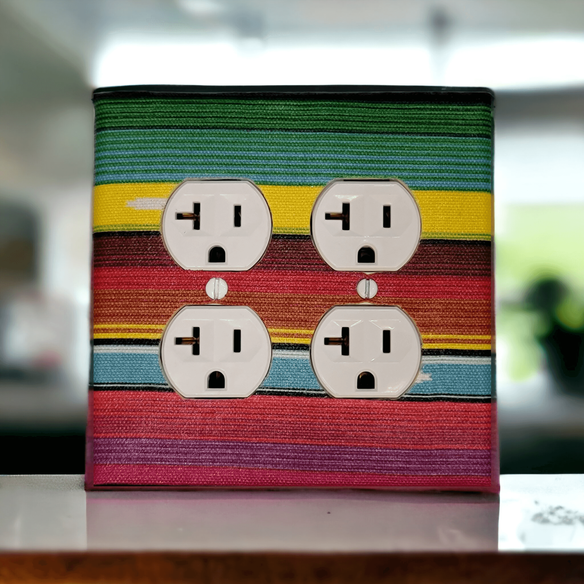 Experience the Rainbow | Colored Outlet Covers - Kustom Kreationz by Kila