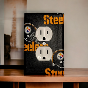 NFL Pittsburgh Steelers Light Switch | Wall Plate | Outlet Covers | Toggle | Switchplate
