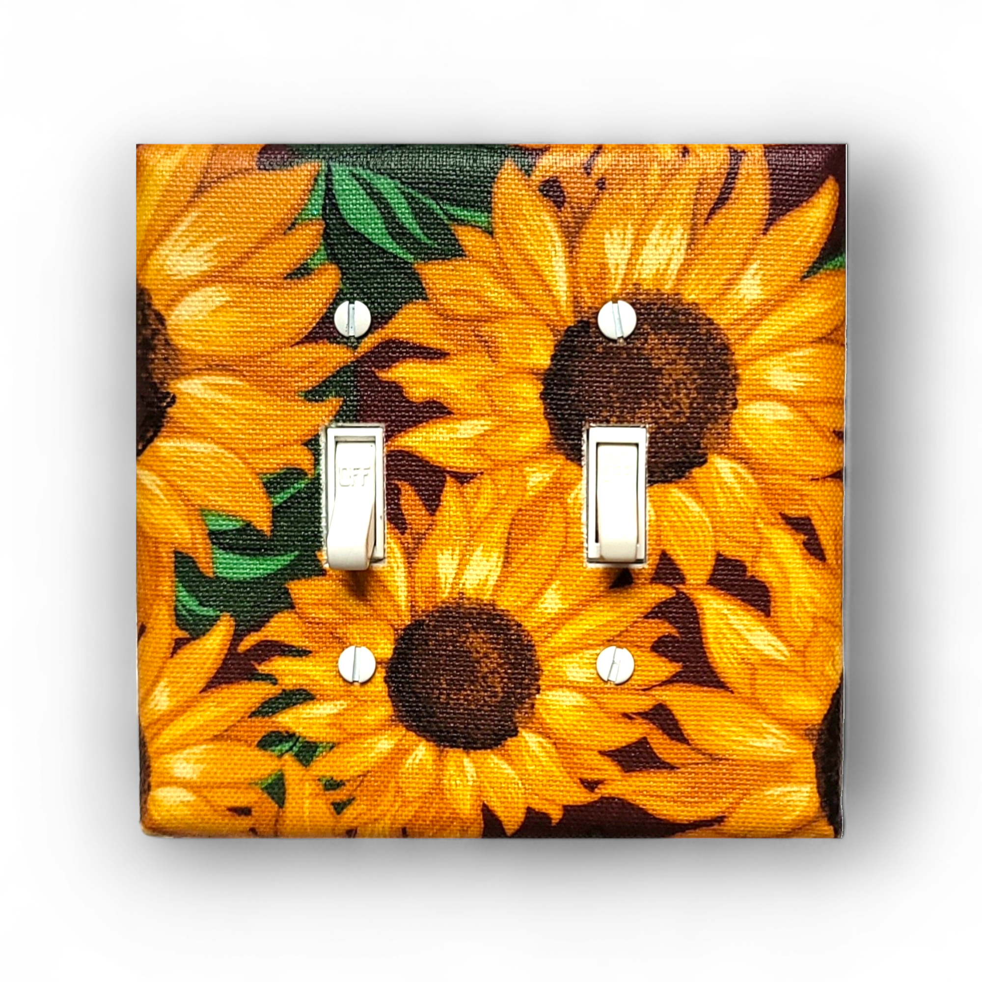 Luxe Sunflower Harvest Switch Plate