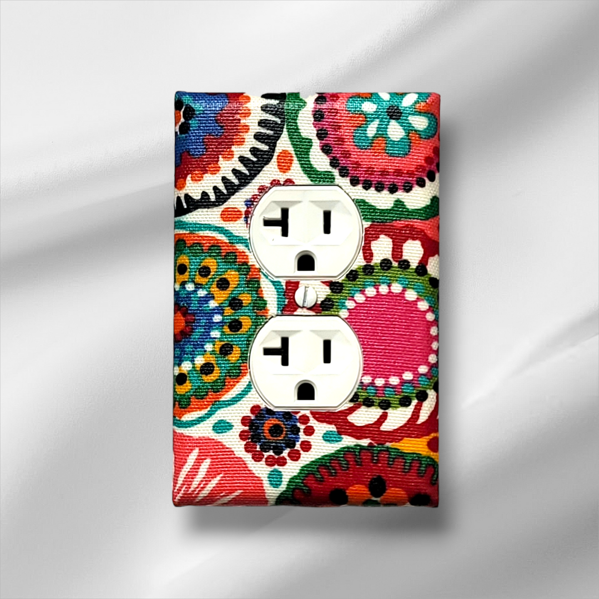 Rainbow Sunburst Decorative Switch Plate