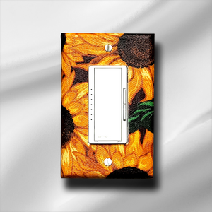 Luxe Sunflower Harvest Switch Plate