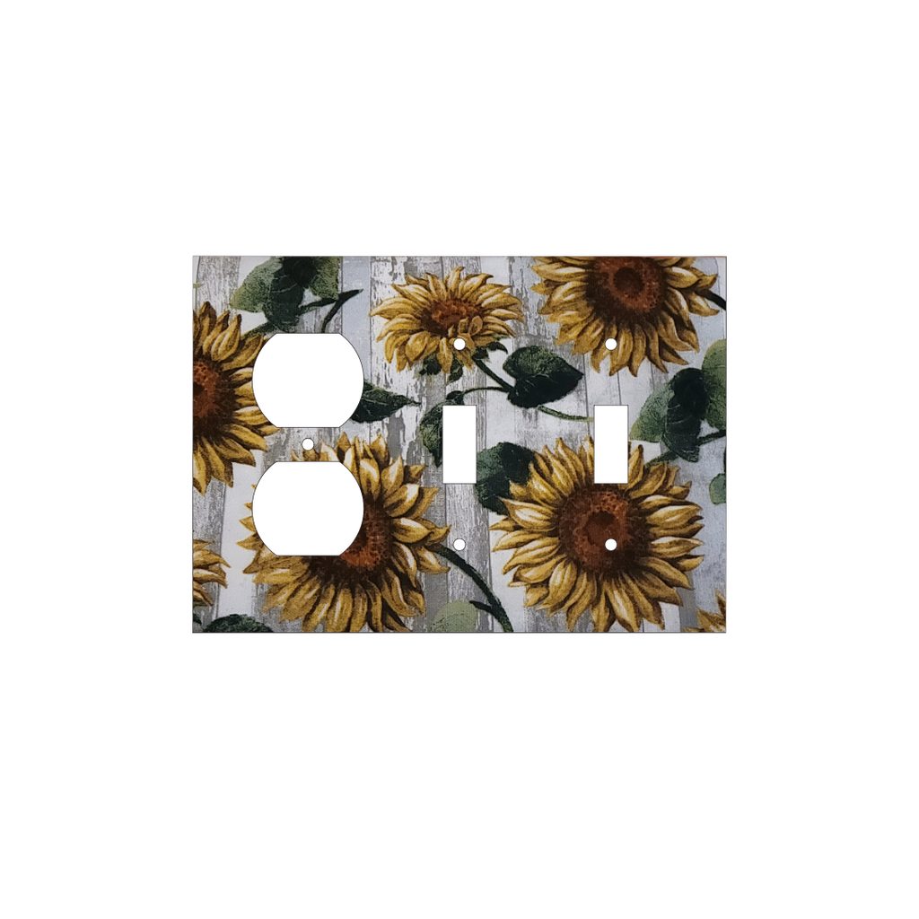 Golden Harvest Sunflower Fields Switch Cover