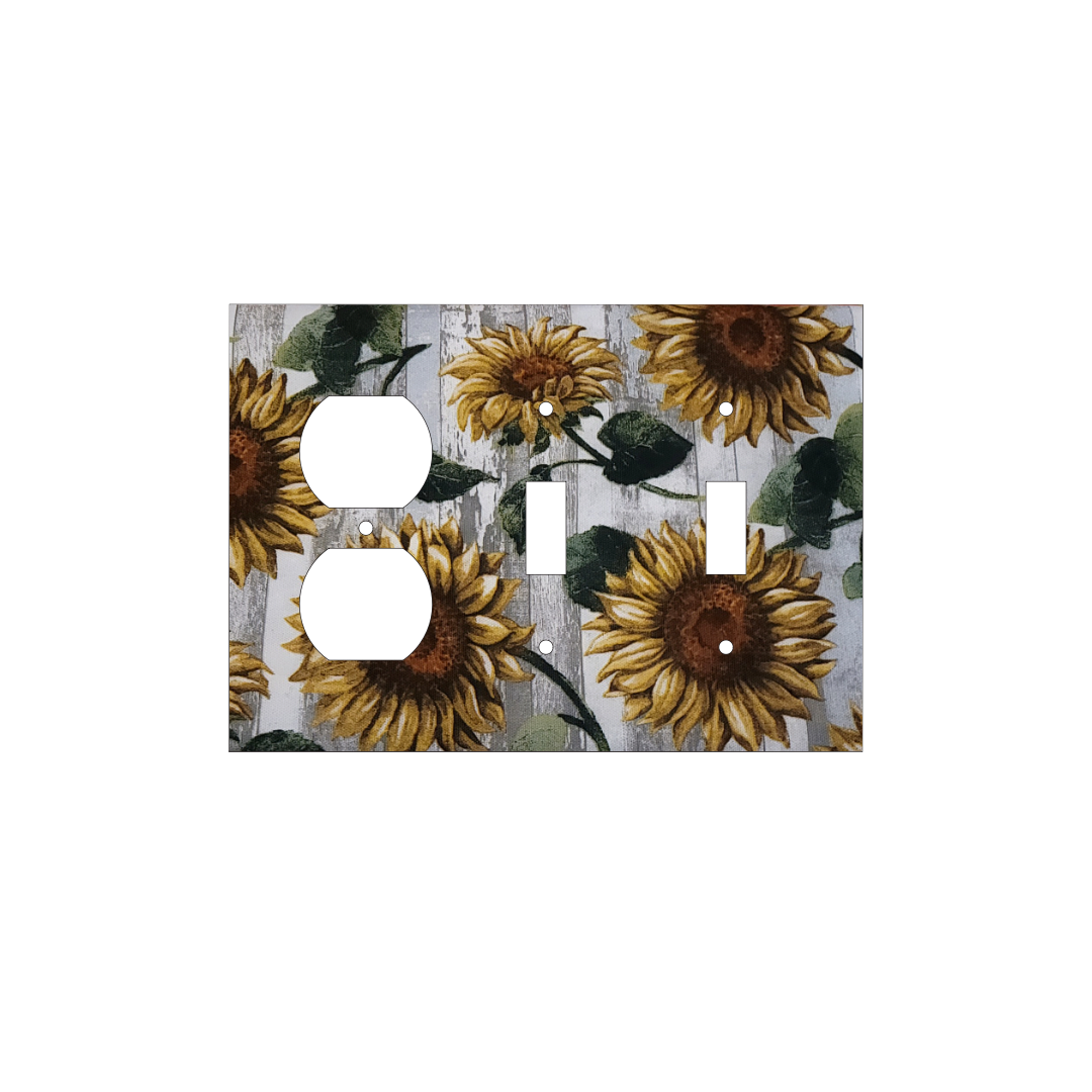 Golden Harvest Sunflower Fields Switch Cover