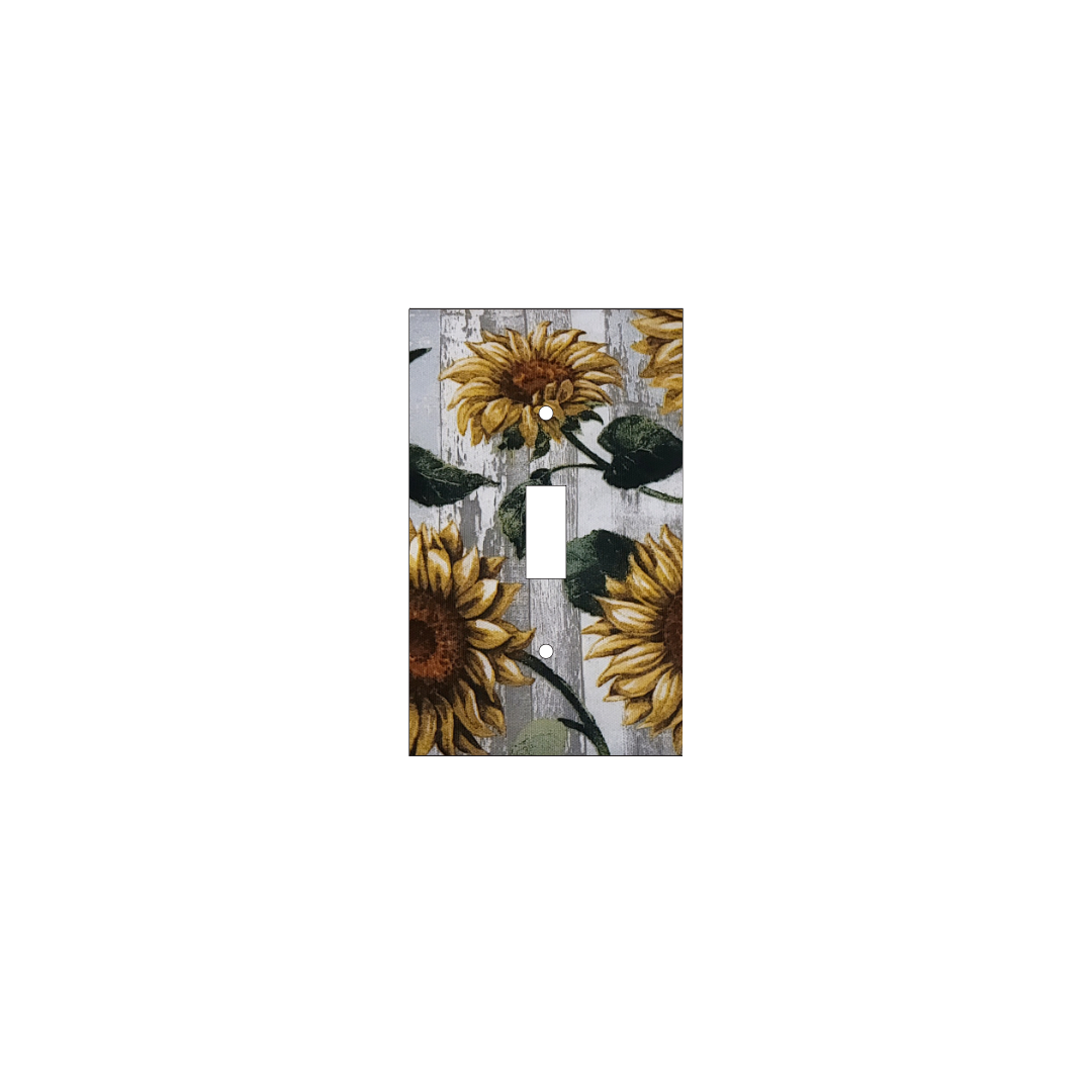 Golden Harvest Sunflower Fields Switch Cover