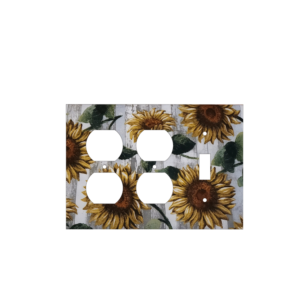 Golden Harvest Sunflower Fields Switch Cover