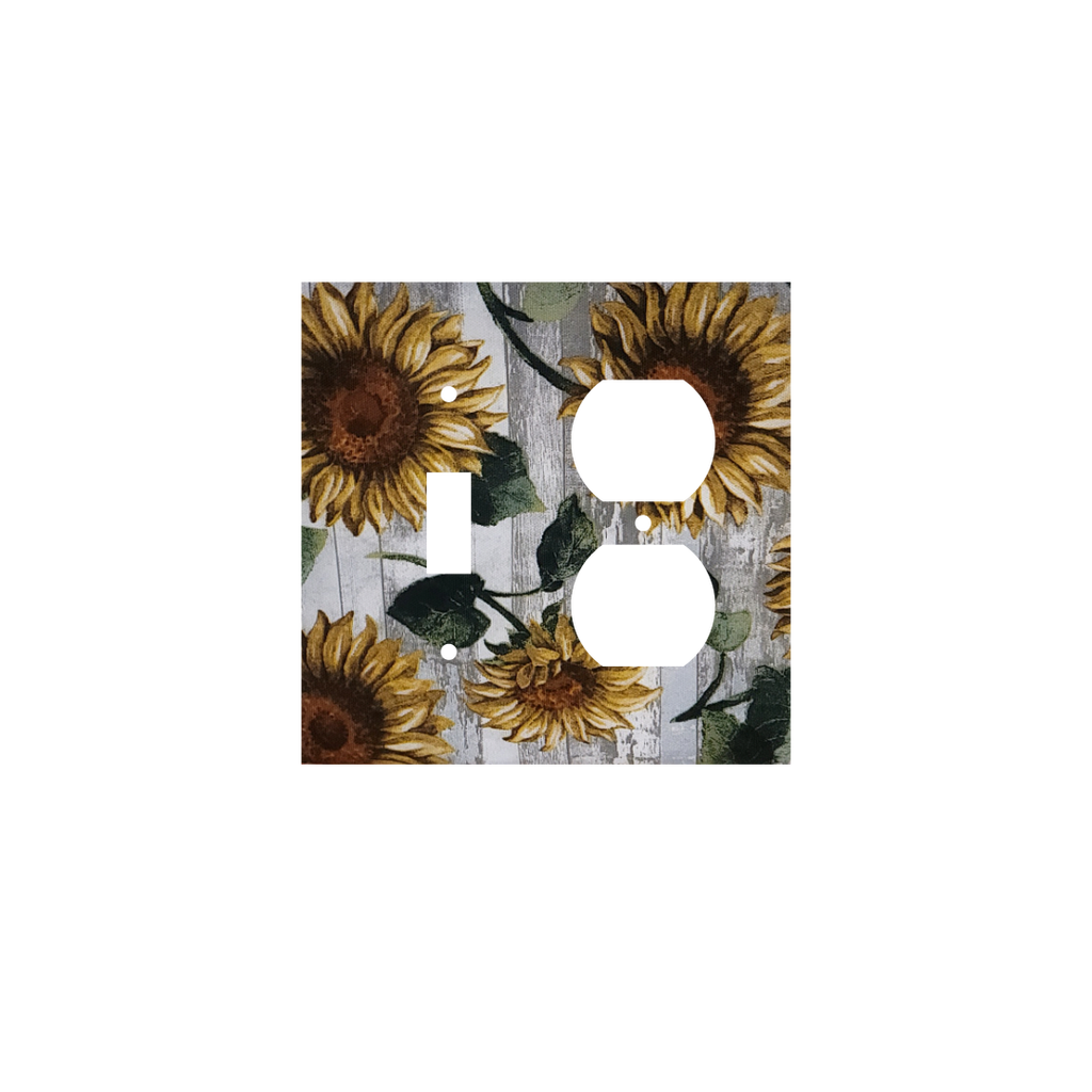 Golden Harvest Sunflower Fields Switch Cover