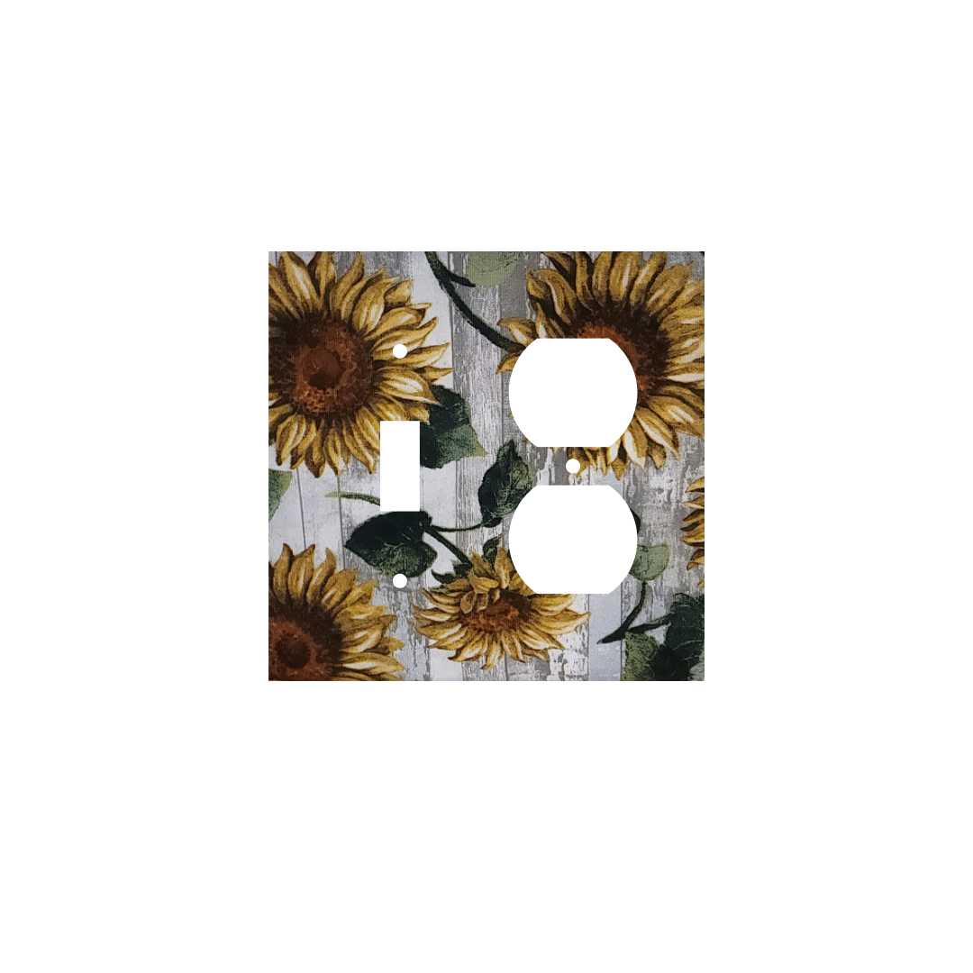 Golden Harvest Sunflower Fields Switch Cover