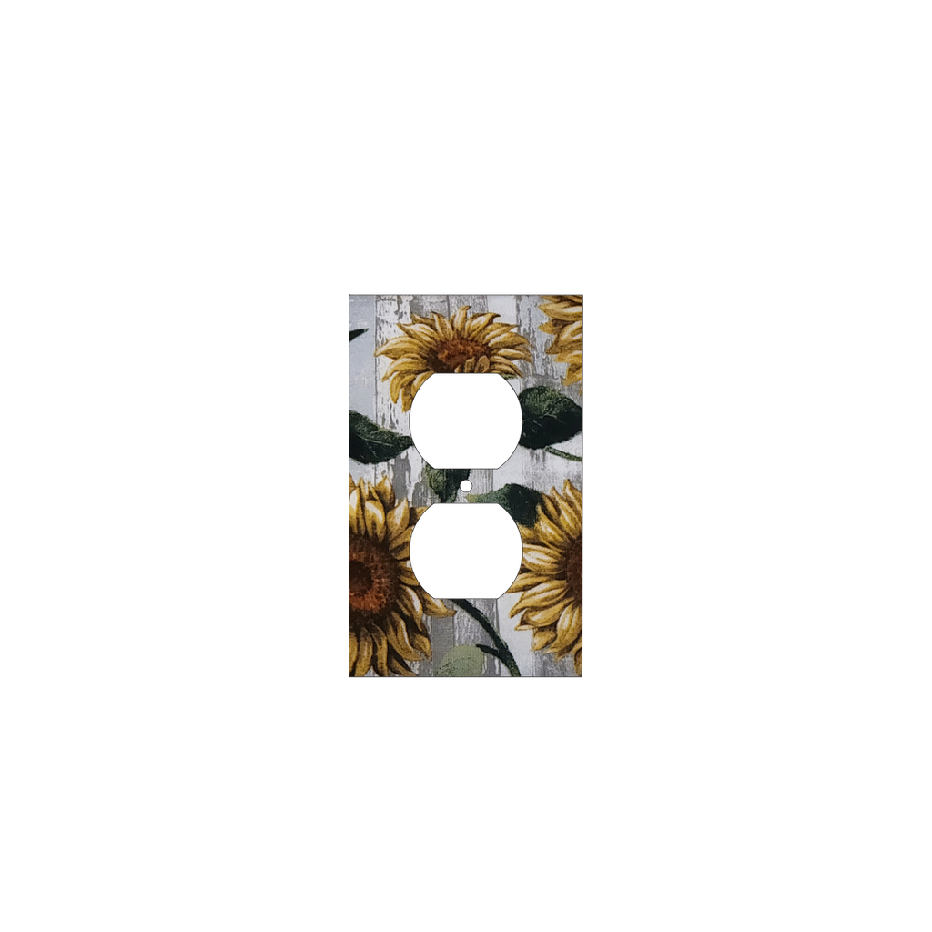 Golden Harvest Sunflower Fields Switch Cover