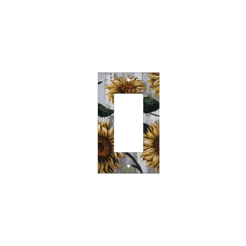 Golden Harvest Sunflower Fields Switch Cover