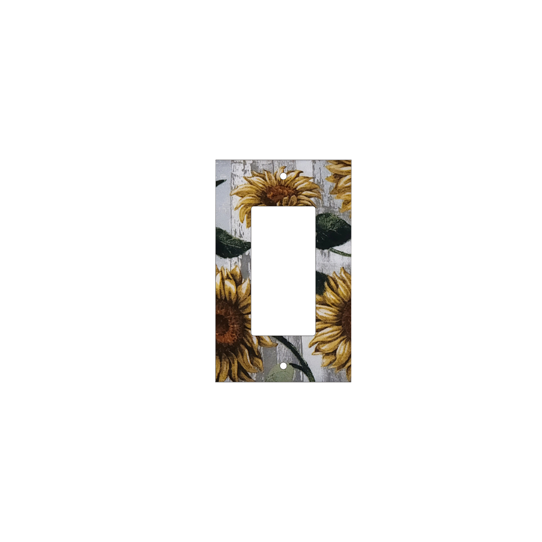 Golden Harvest Sunflower Fields Switch Cover