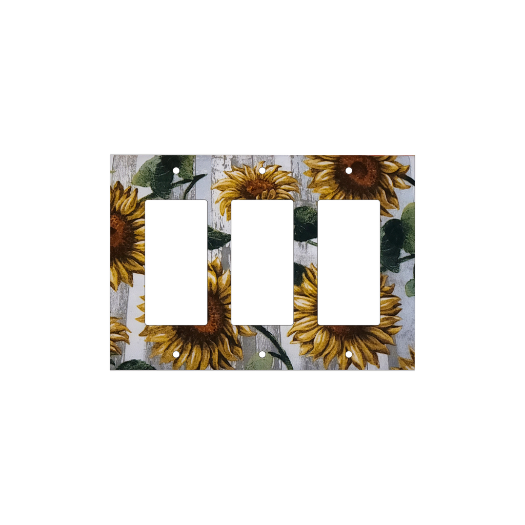 Golden Harvest Sunflower Fields Switch Cover