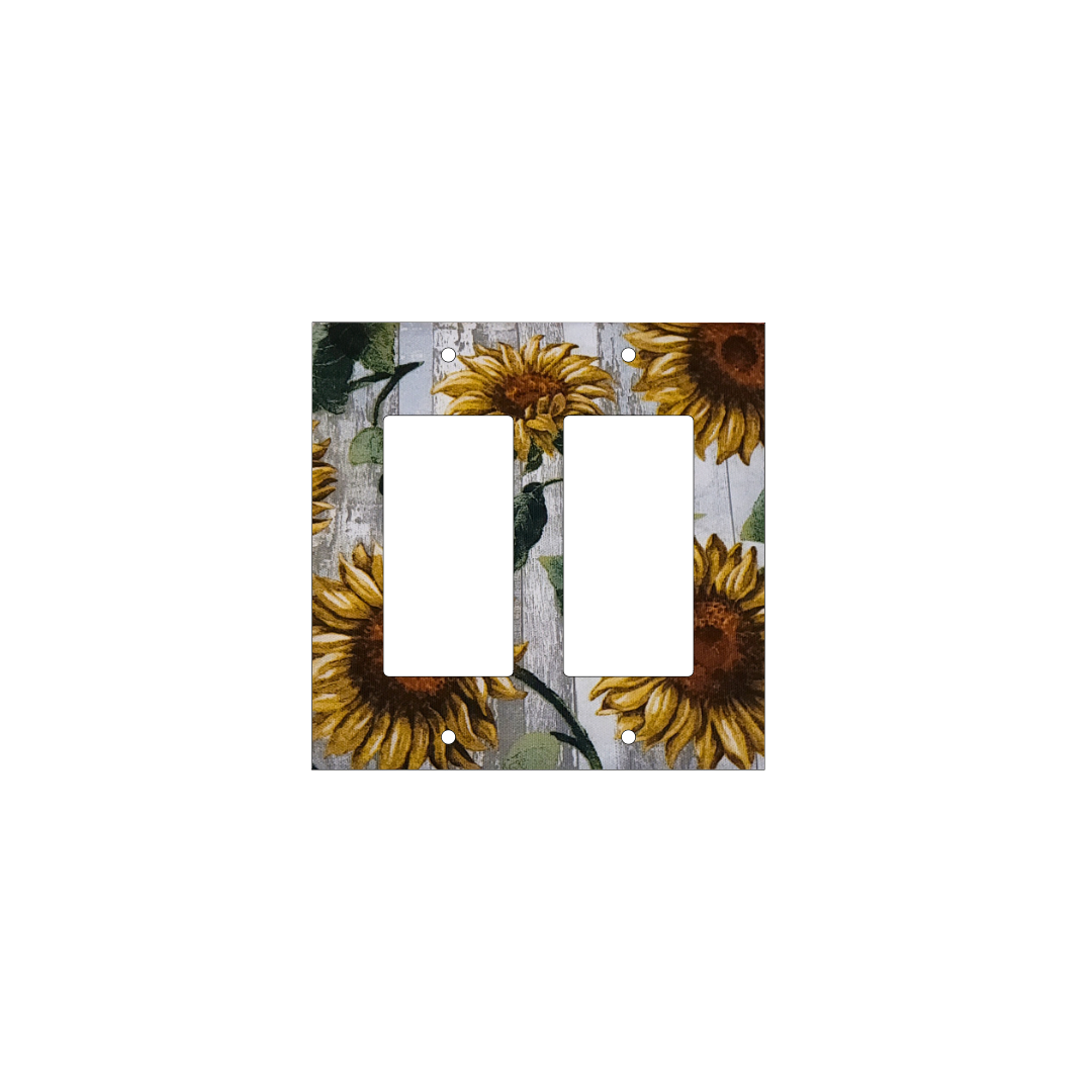 Golden Harvest Sunflower Fields Switch Cover