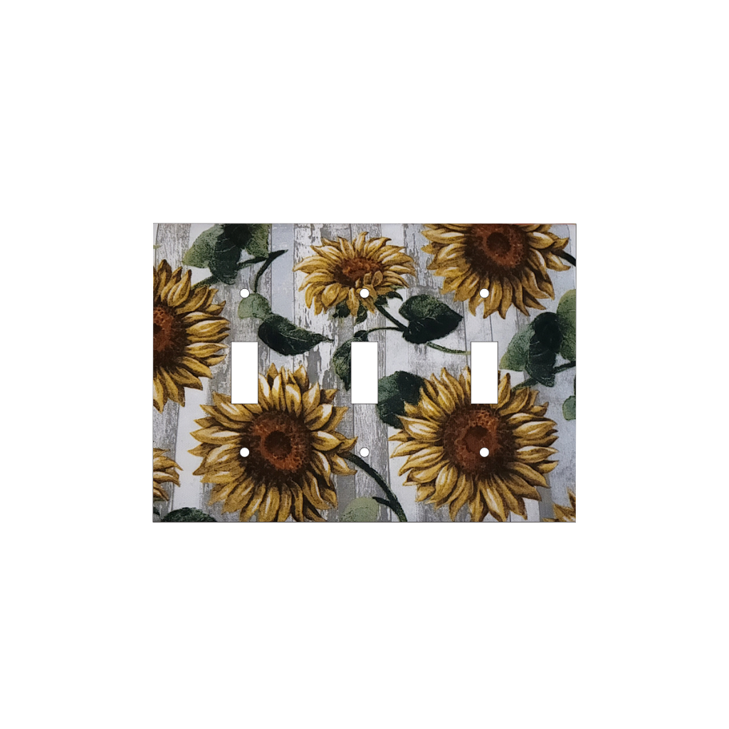 Golden Harvest Sunflower Fields Switch Cover