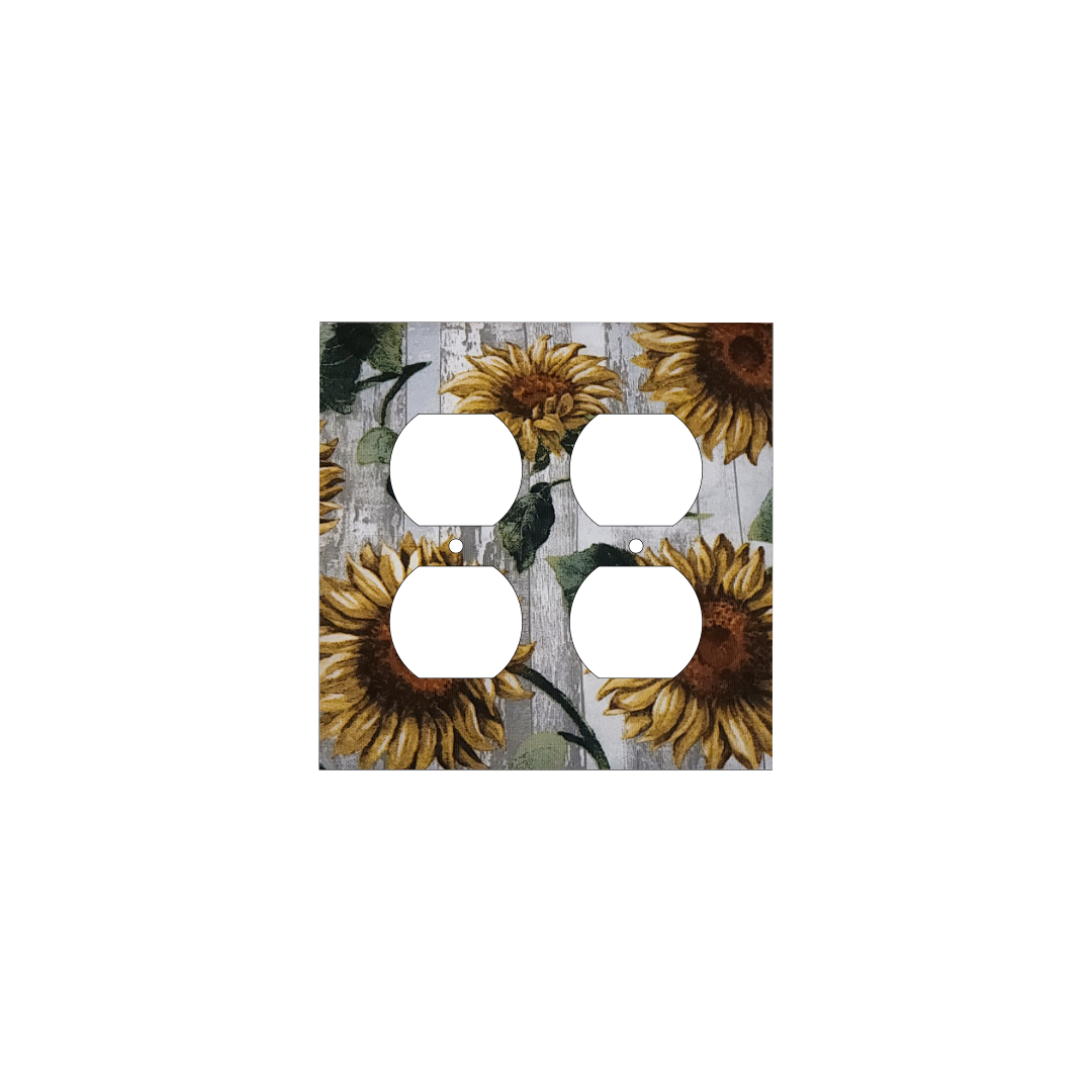 Golden Harvest Sunflower Fields Switch Cover