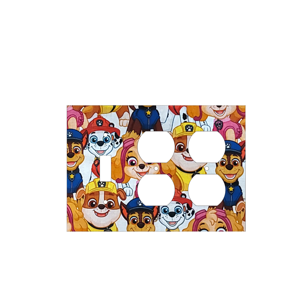 Paw Patrol Inspired | Light Switch Outlet Covers