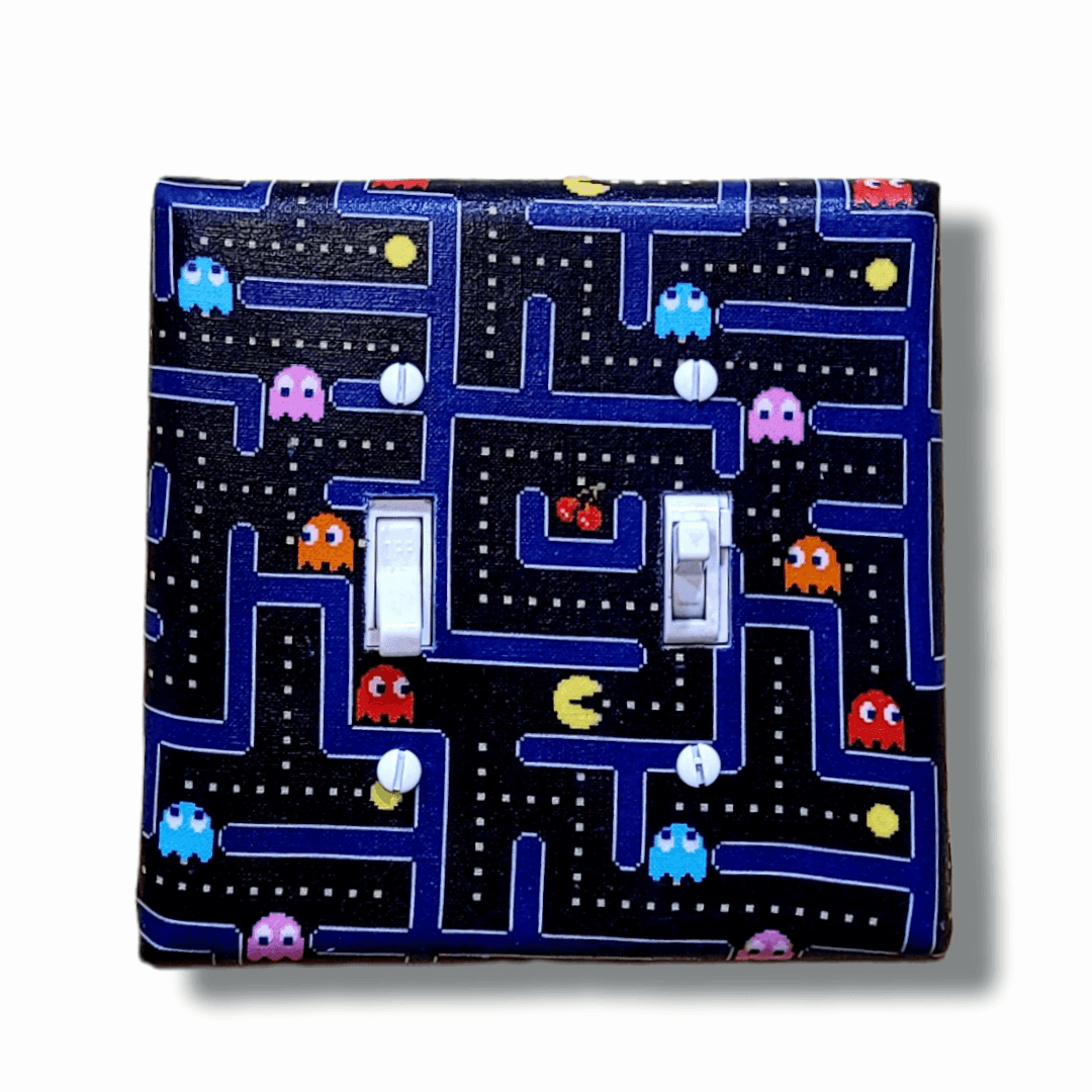 Arcade Pac-Man Switch Covers | Kustom Kreationz by Kila