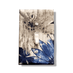 blue decorative light switch covers - Kustom Kreationz by Kila